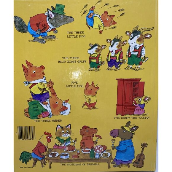 Richard Scarry's Animal Nursery Tales Picture Book Vintage 1975 Golden Book - Picture 10 of 10